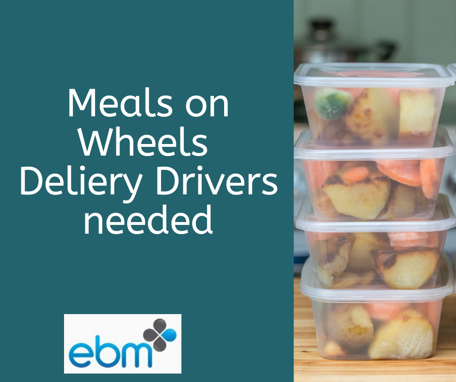 Drivers wanted for Meals On Wheels Volunteer Now