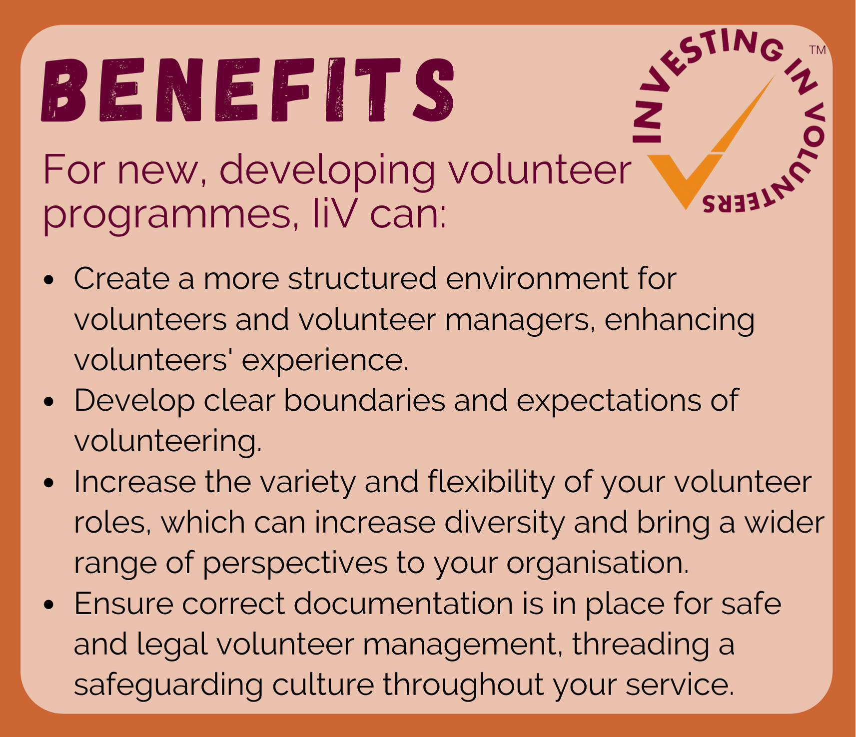 Investing in volunteers benefits