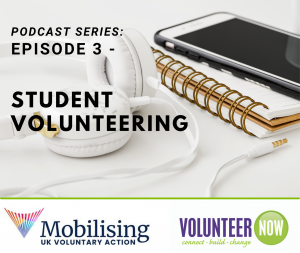 Student volunteering podcast