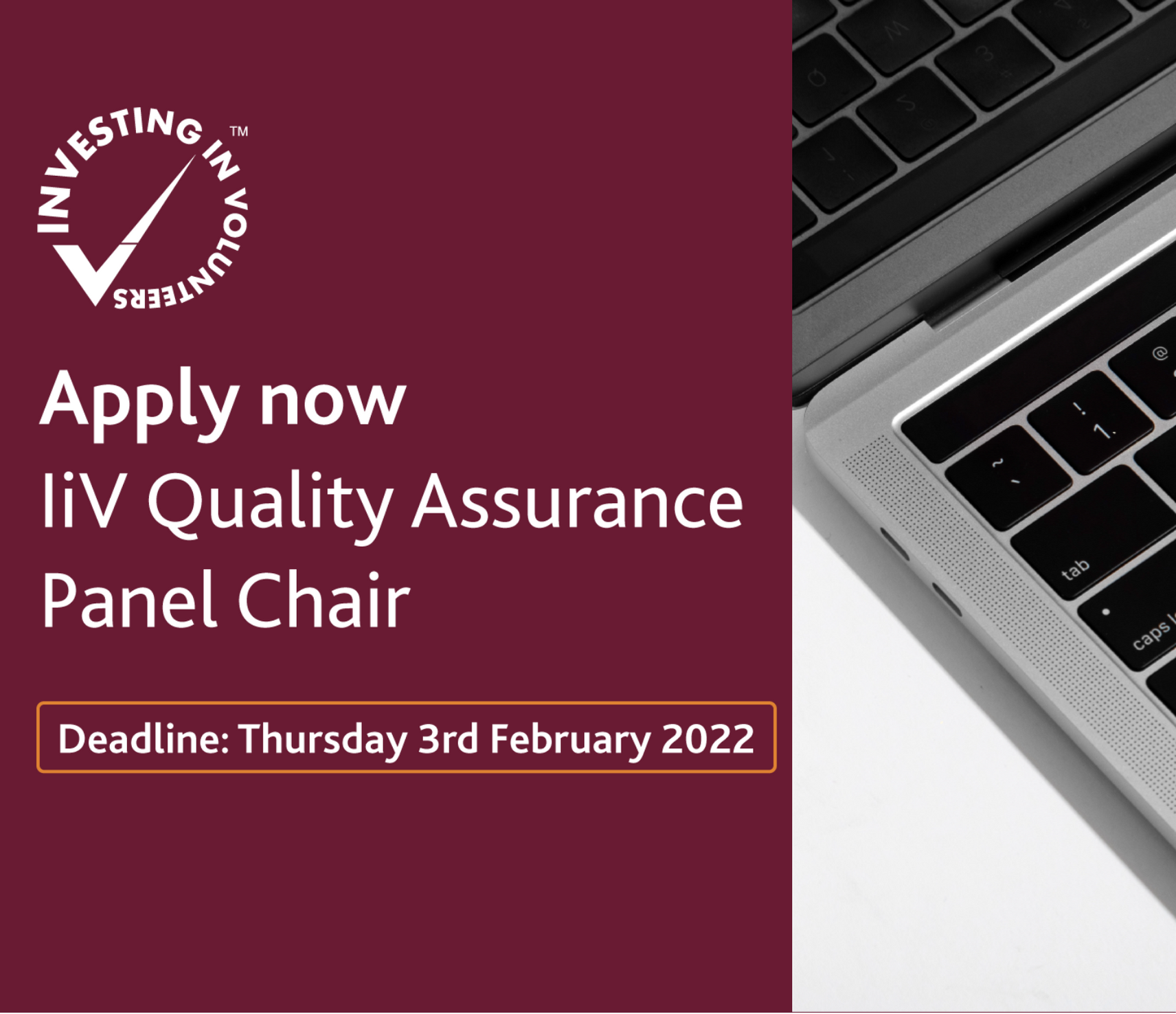 IiV Quality Assurance Panel Chair