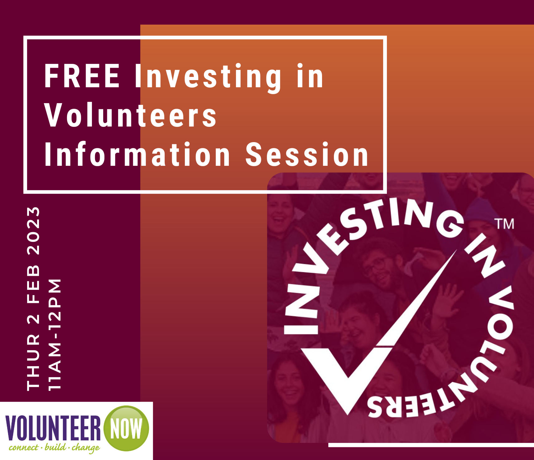 Investing in Volunteers Information Session