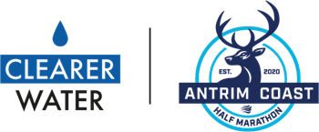 Clearer water antrim half marathon logo