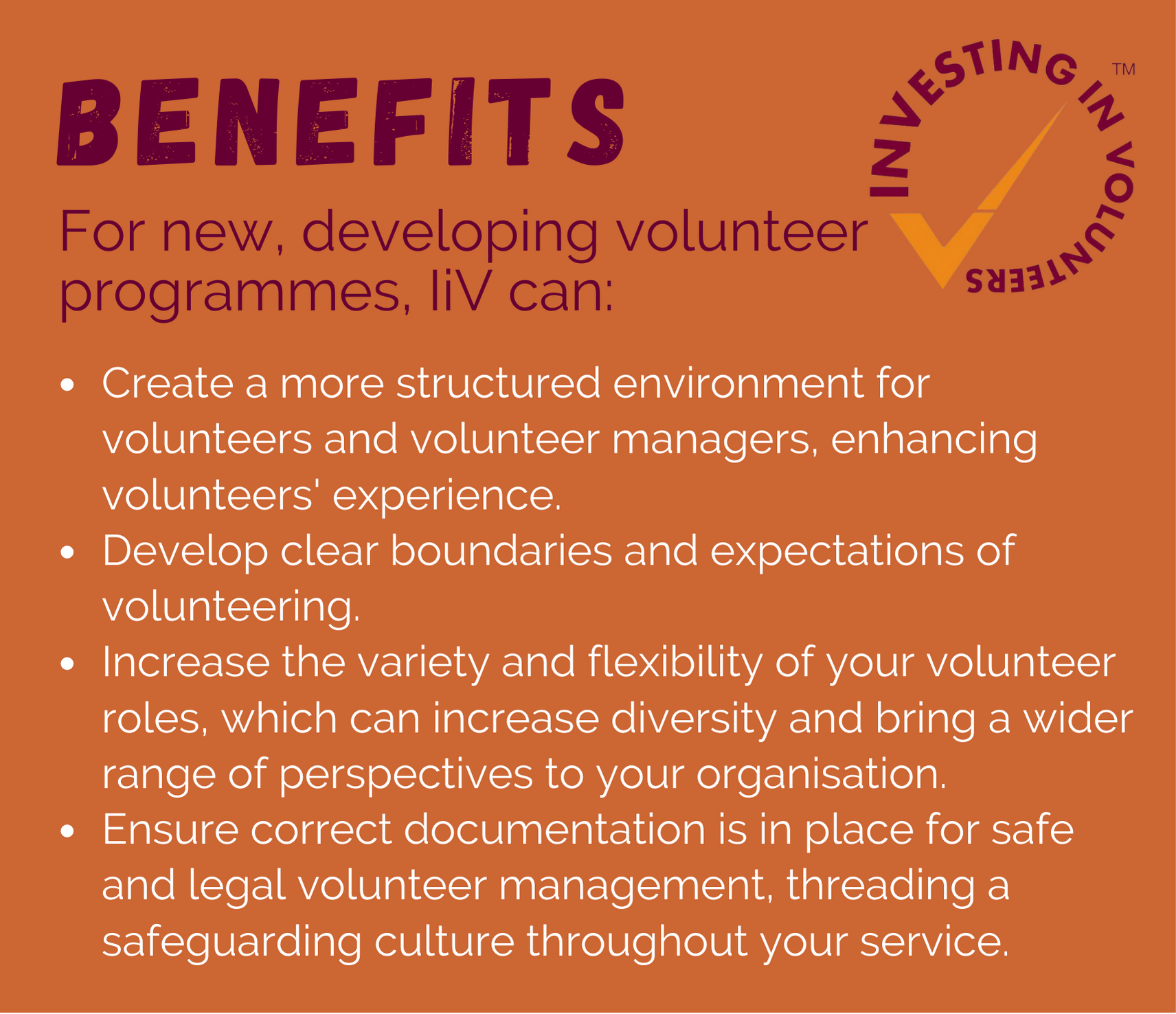 Investing in Volunteer Benefits 1
