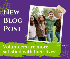Blog post Volunteers more satisfied