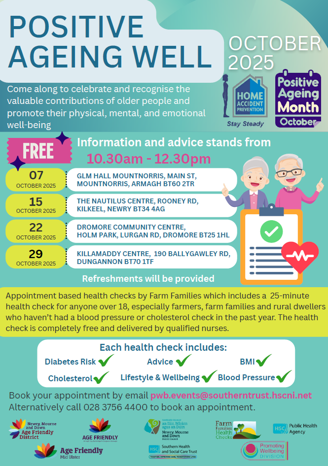Positive Ageing Well events list