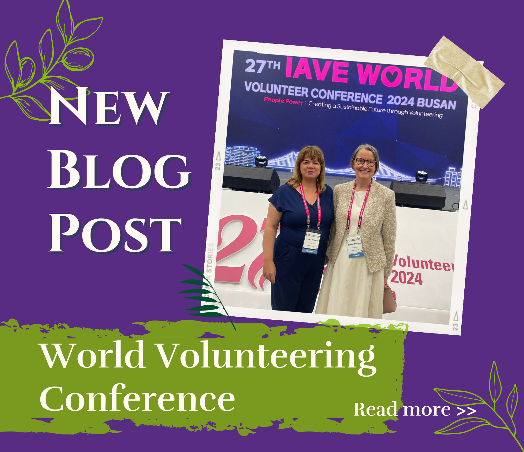 New blog post - World Volunteering Conference