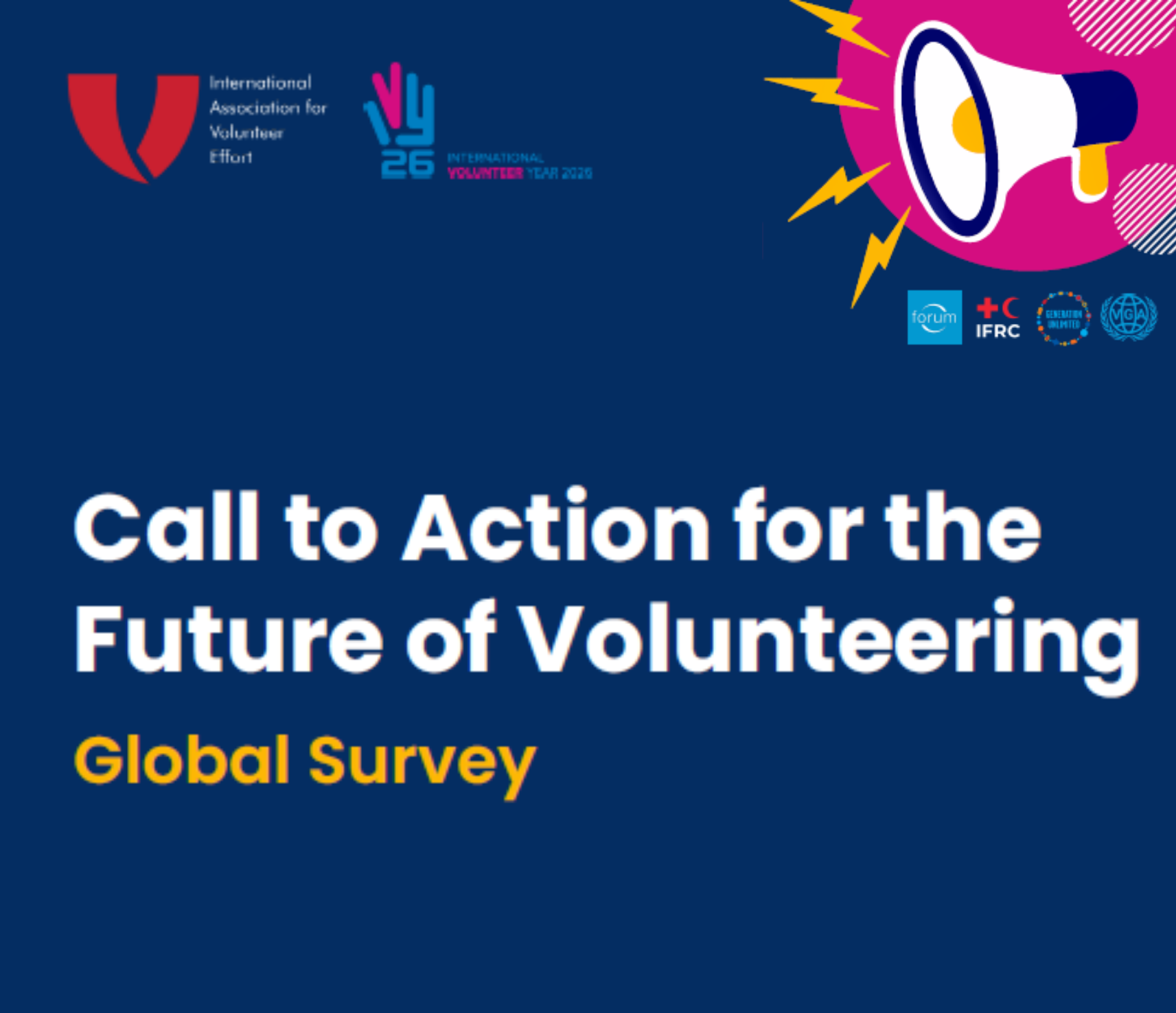 Call to action for the future of volunteering - global survey