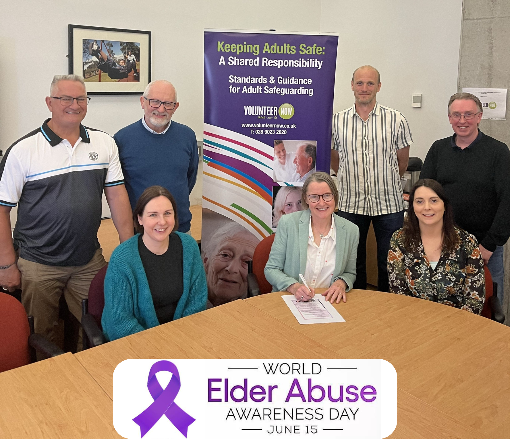 WEAAD 2024 Volunteer Now signing declaration